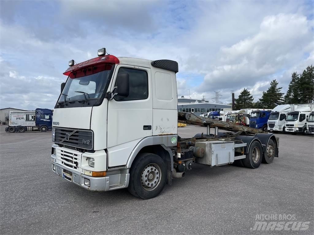 Volvo FH12 6x2 Camiões caixa desmontável com elevador de cabo