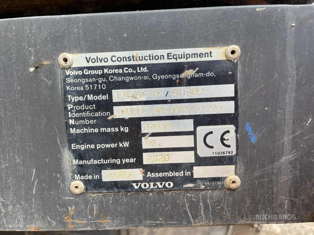 Volvo EC 140 EL Escavadoras de rastos