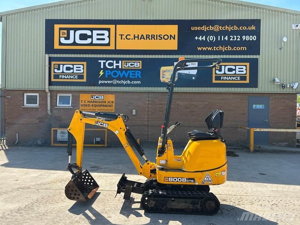 JCB MICRO 8008 Mini Escavadoras <7t