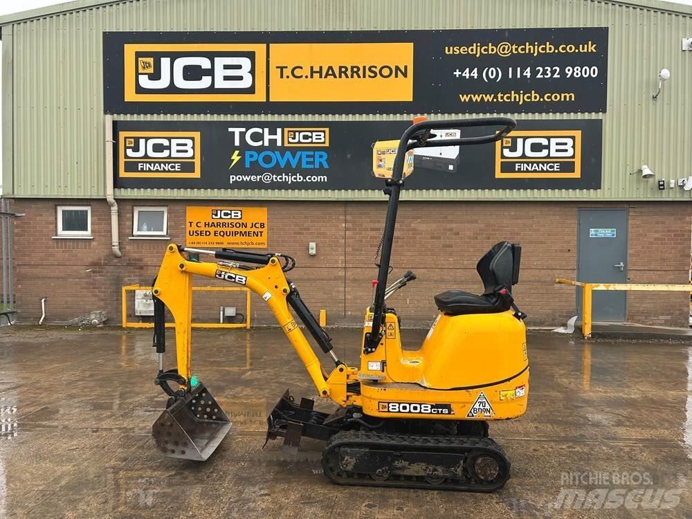 JCB MICRO 8008 Mini Escavadoras <7t