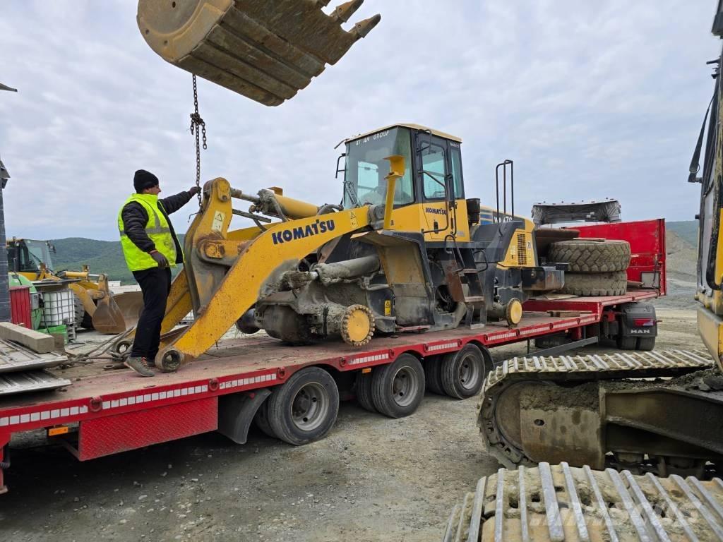 Komatsu WA 470-5H Eixos