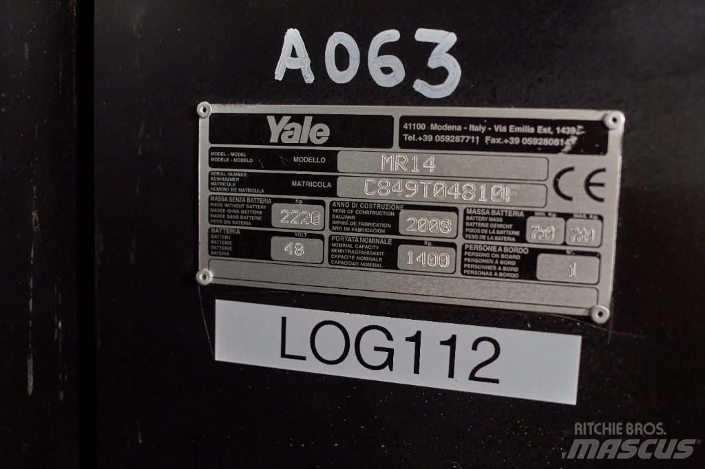 Yale MR14 Empilhadores eléctricos