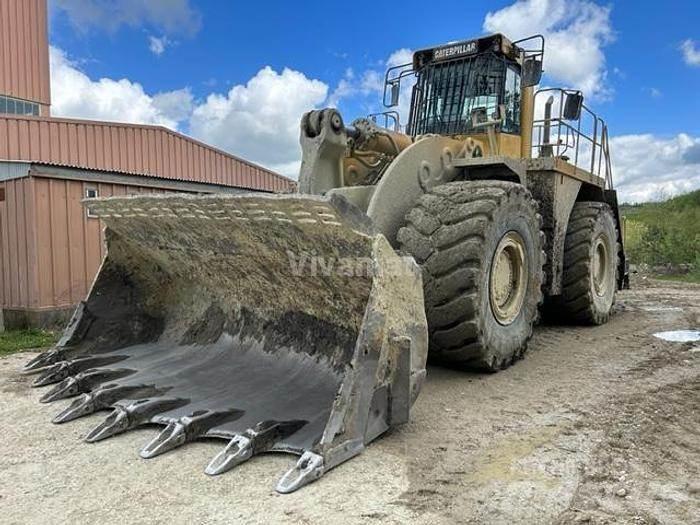 CAT 990II Pás carregadoras de rodas