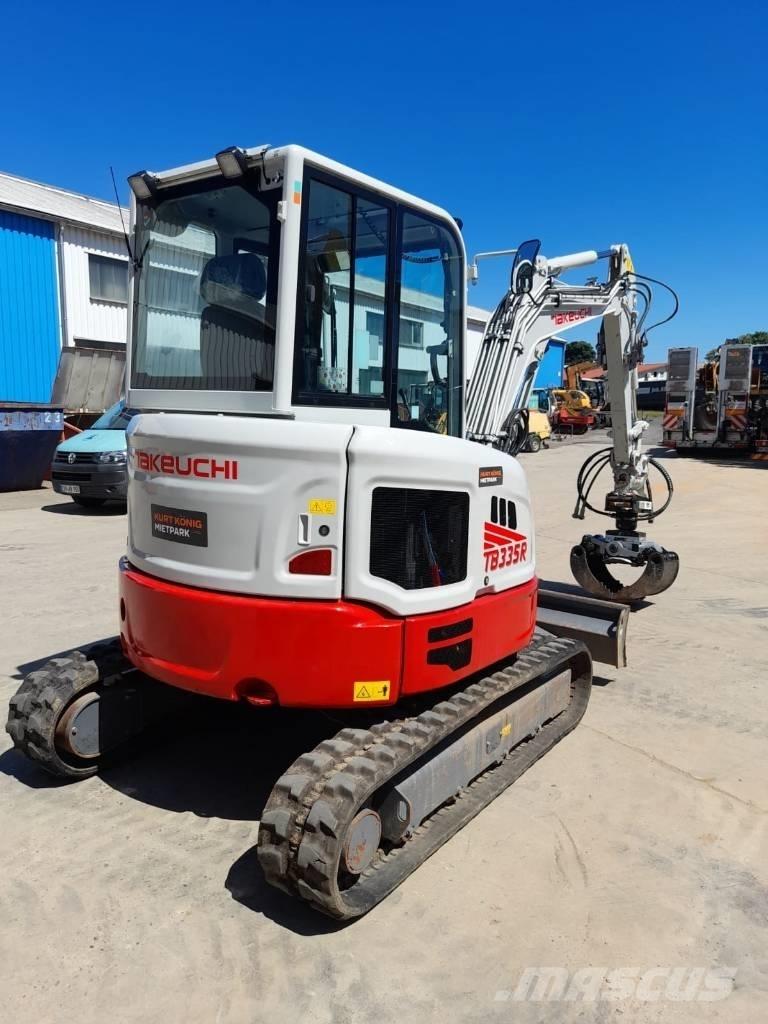 Takeuchi TB 335 R Mini Escavadoras <7t