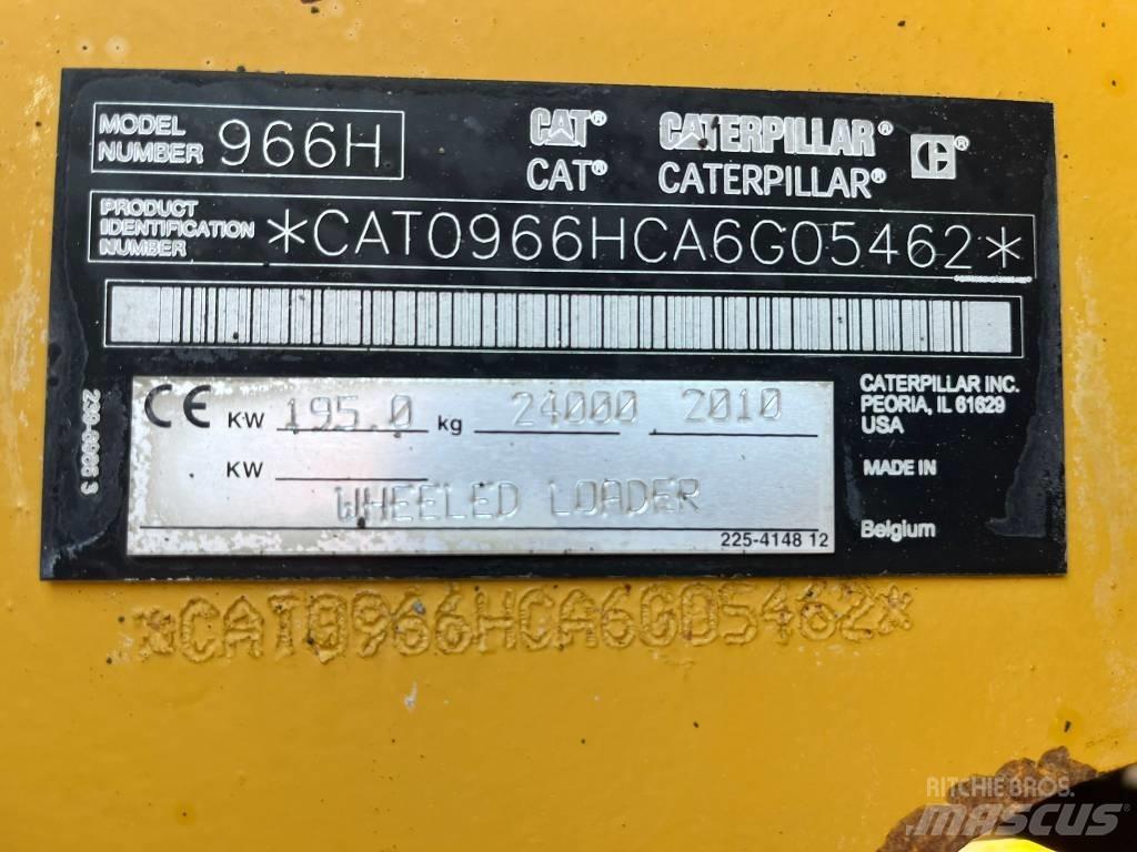 CAT 966 H Pás carregadoras de rodas