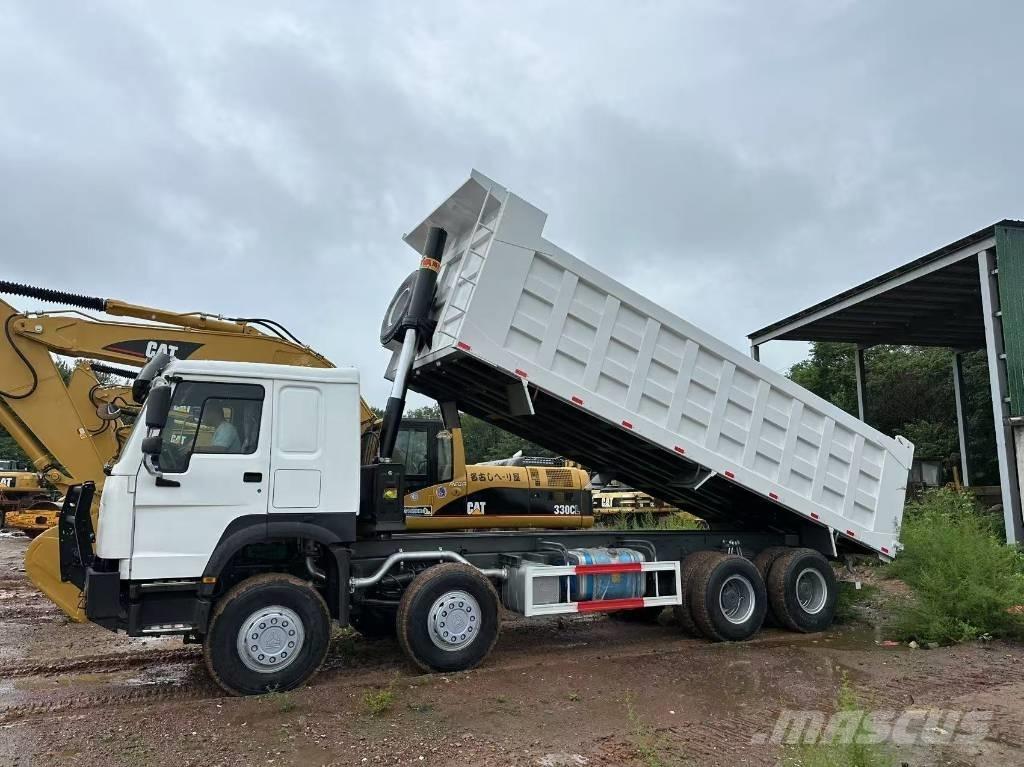 Howo 371hp 8X4 Camiões basculantes