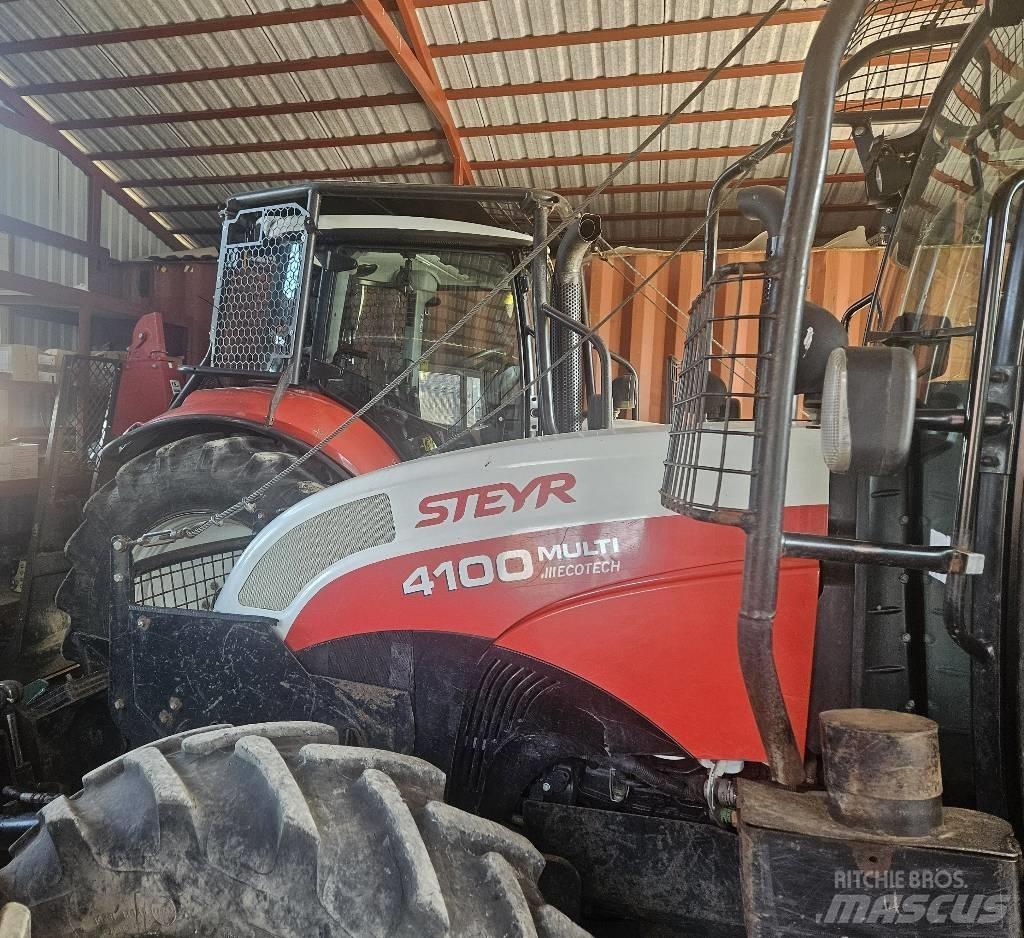 Steyr 4100 Tractores florestais