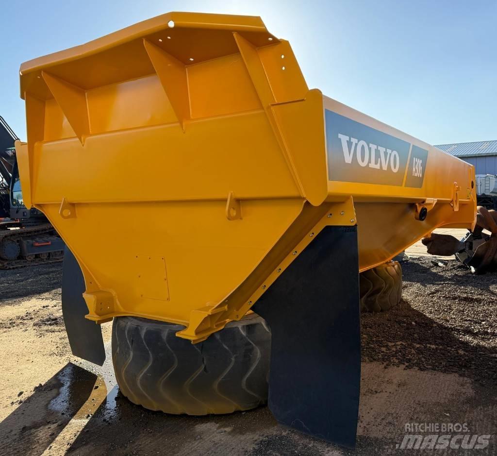 Volvo A 30 G Chassis e suspensões