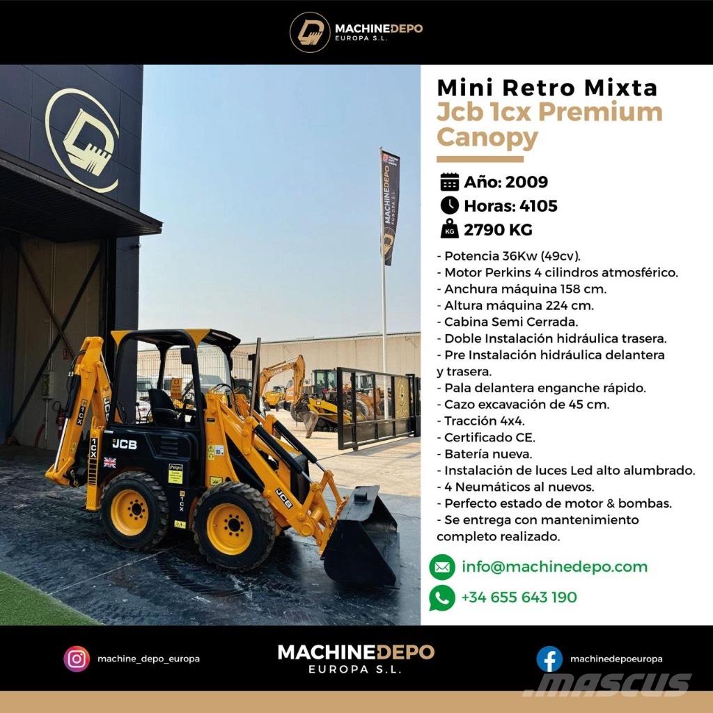 JCB 1 CX Retroescavadoras