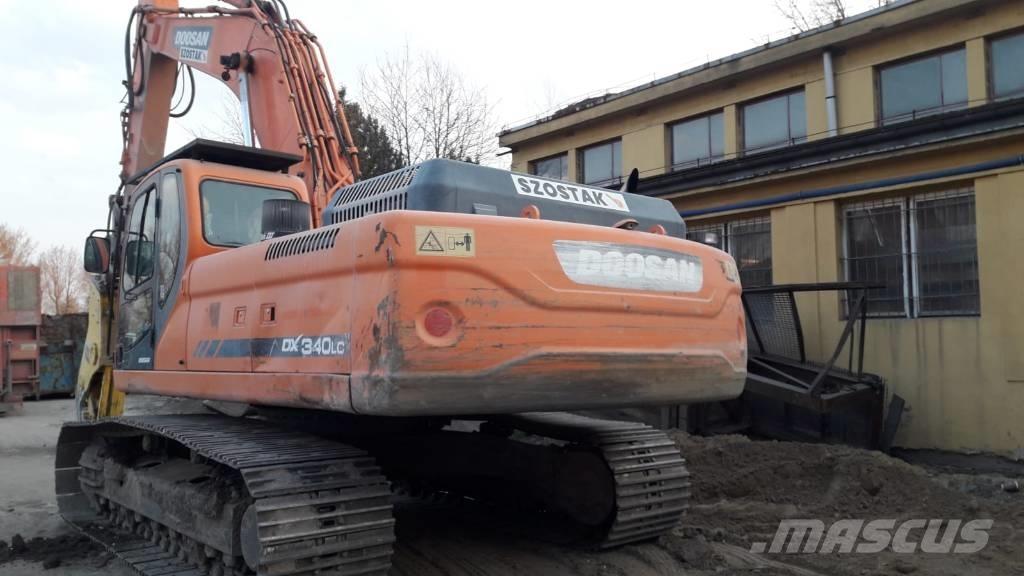 Doosan DX 340 LC Escavadoras de rastos