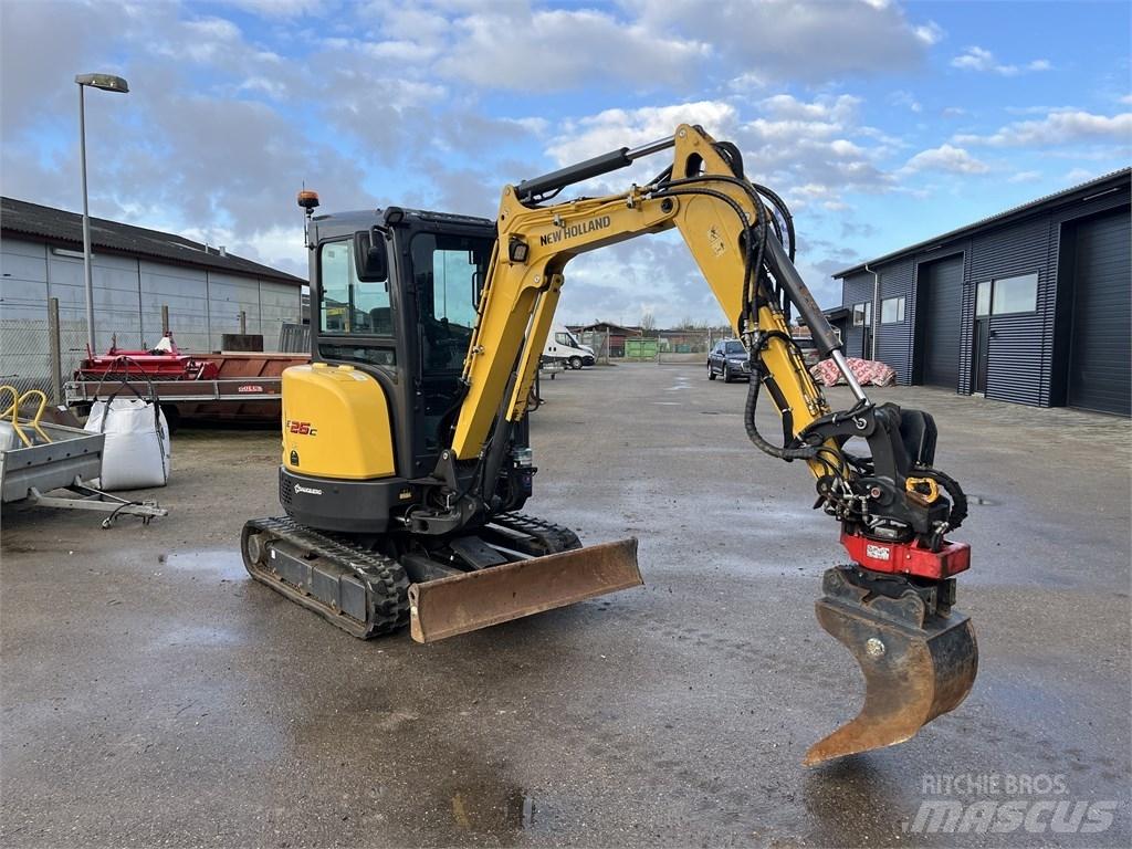 New Holland E 26 C Mini Escavadoras <7t
