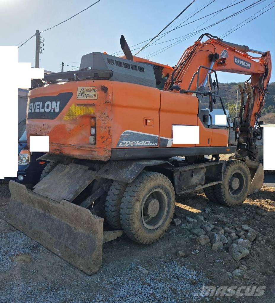 Doosan DX140W-5 Escavadoras de rodas