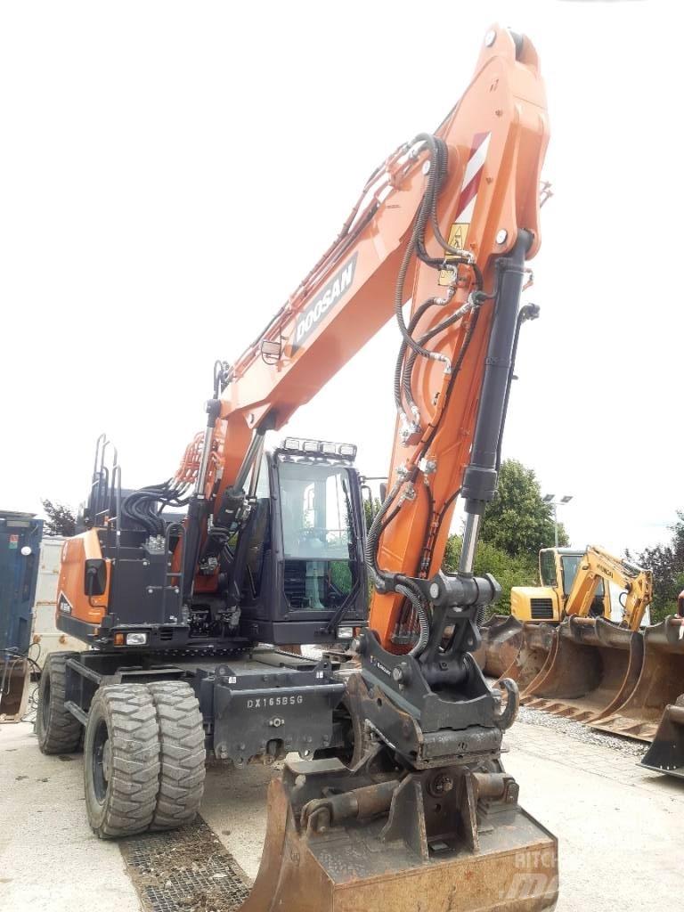 Doosan DX165 WR-7 Escavadoras de rodas
