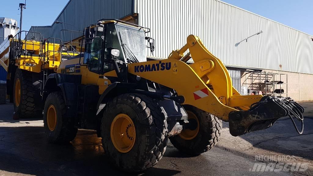 Komatsu WA320-8E0 Pás carregadoras de rodas