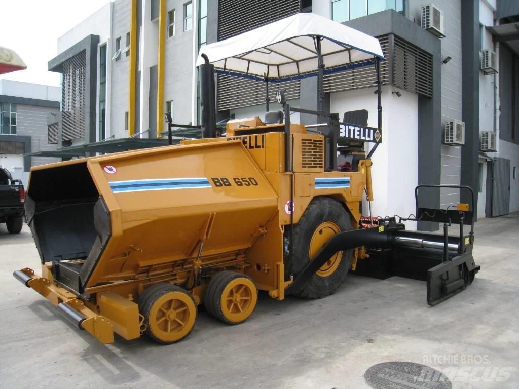 Bitelli 650 Pavimentadoras de asfalto
