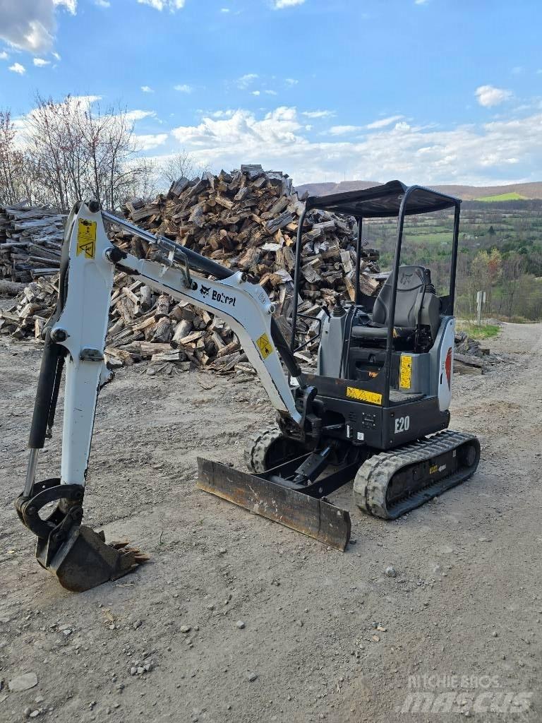 Bobcat E 20 Mini Escavadoras <7t
