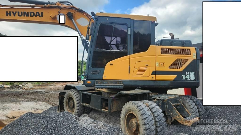 Hyundai HW 145 Escavadoras de rodas
