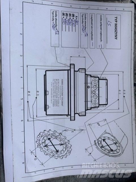 Brevini FINAL DRIVE Transmissão
