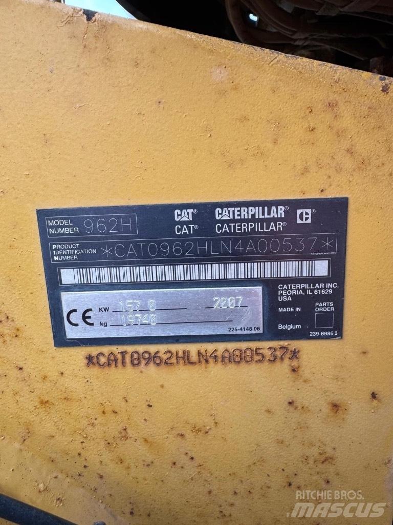 CAT 962 H Pás carregadoras de rodas
