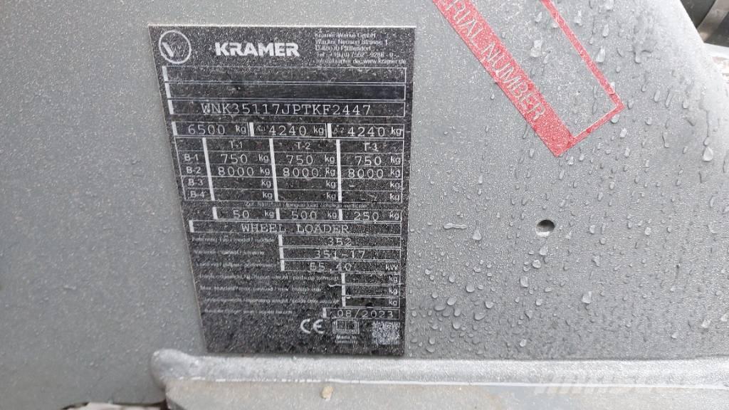 Kramer 8085T Mini carregadoras