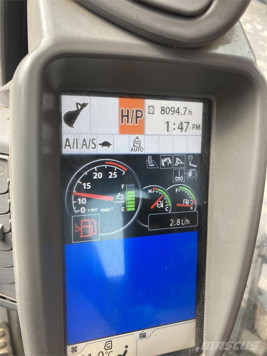 Hitachi ZX 145 W-6 Escavadoras de rodas