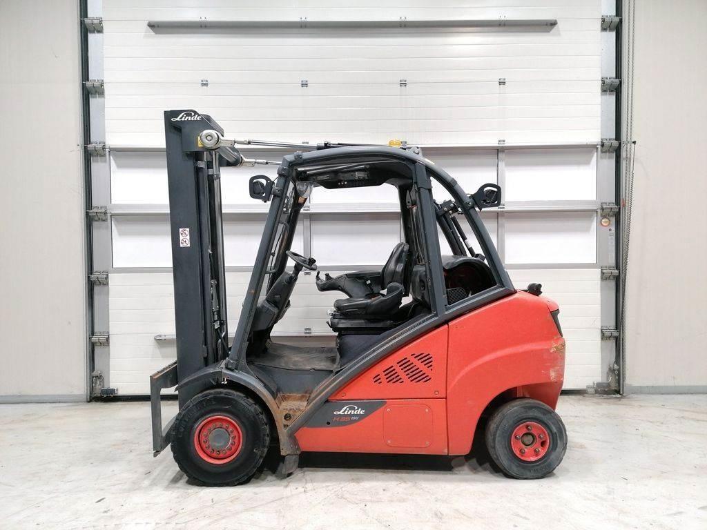 Linde H35T-02 Empilhadores a gás