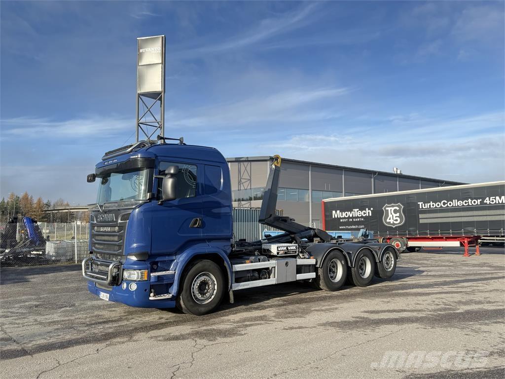 Scania R 730 8X4 Camiões Ampliroll