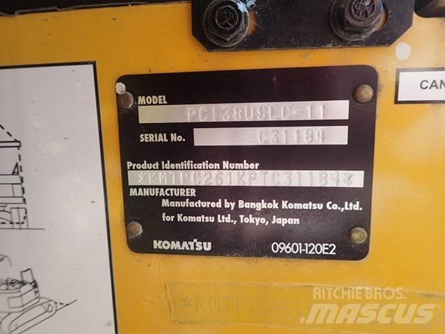 Komatsu PC138USLC-11 Escavadoras de rastos