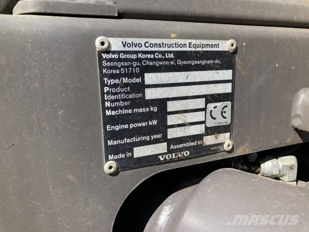 Volvo ECR 88 D Escavadoras Midi 7t - 12t