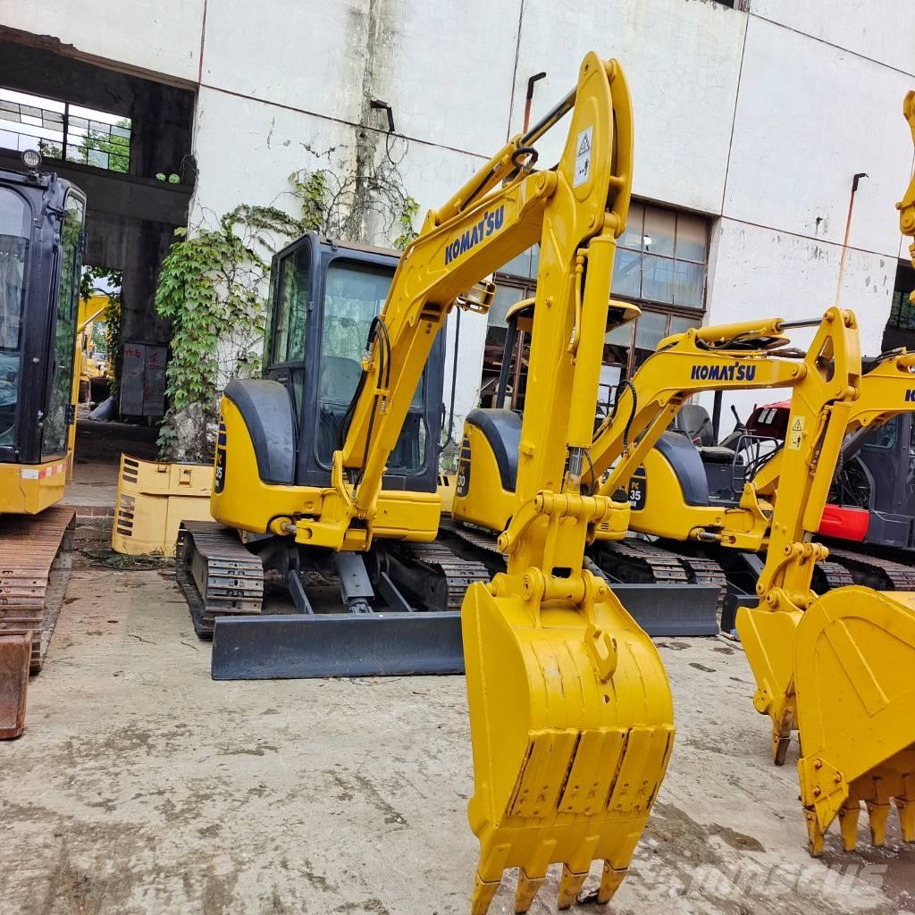 Komatsu PC 35 MR Mini Escavadoras <7t