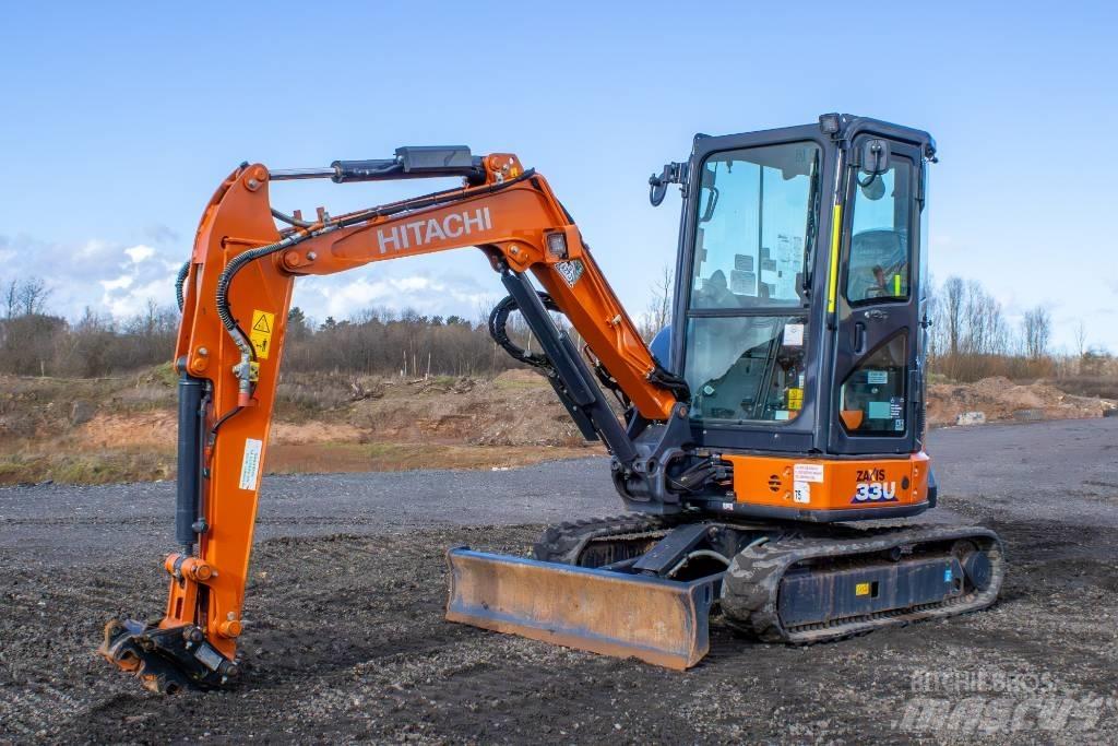 Hitachi ZX33U-6 Mini Escavadoras <7t