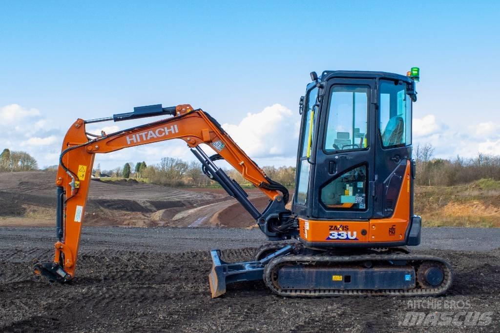 Hitachi ZX33U-6 Mini Escavadoras <7t