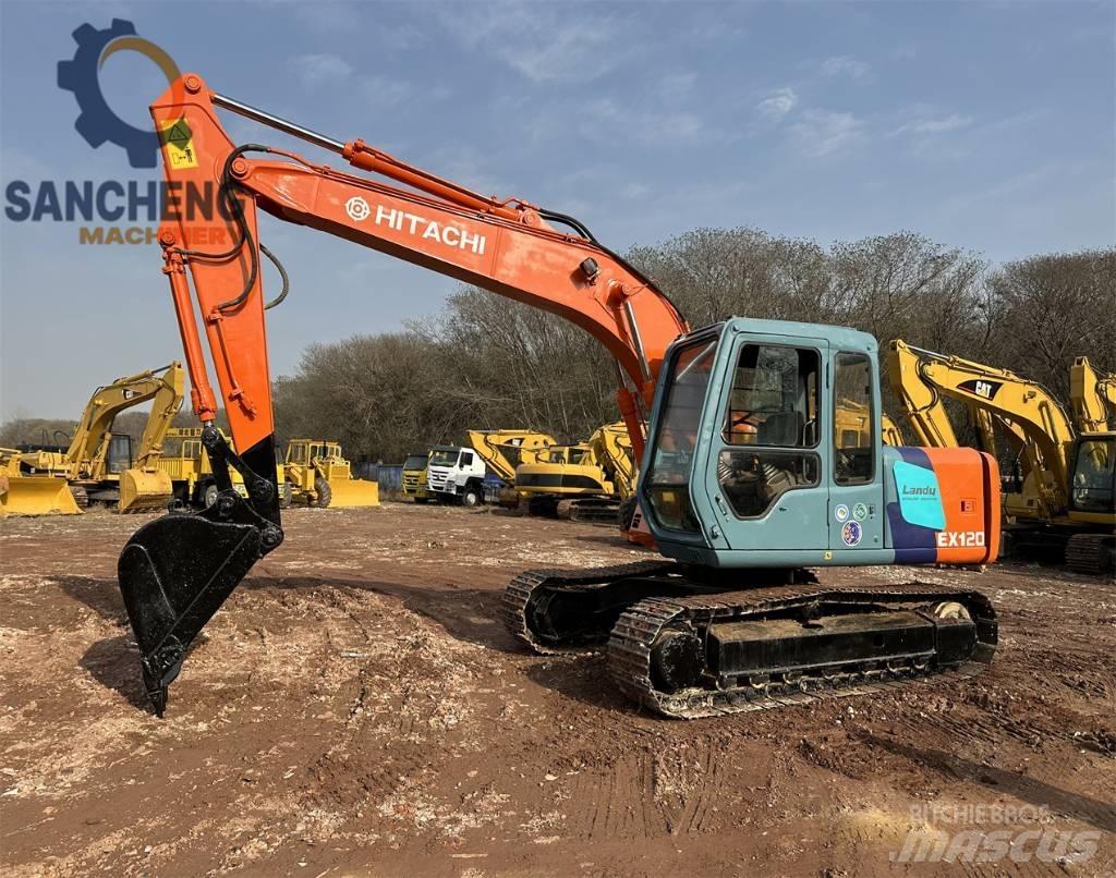 Hitachi EX 120 Escavadoras de rastos