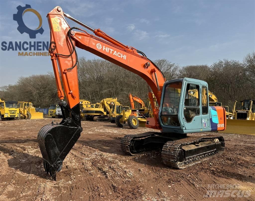 Hitachi EX 120 Escavadoras de rastos