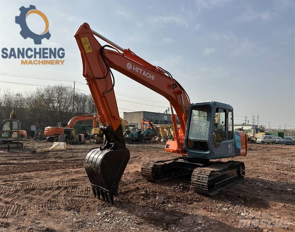 Hitachi EX 120 Escavadoras de rastos
