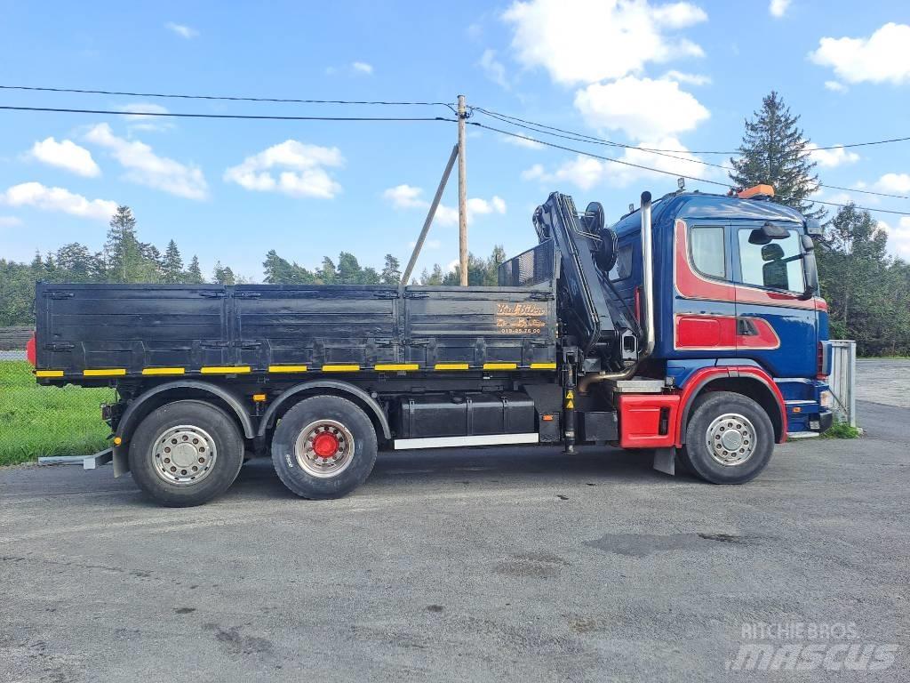 Scania R114 Camiões grua