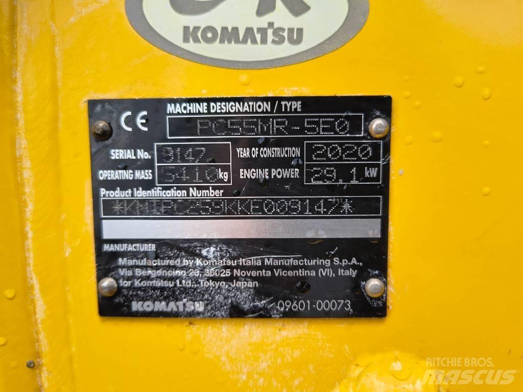 Komatsu PC55 MR-5 Mini Escavadoras <7t