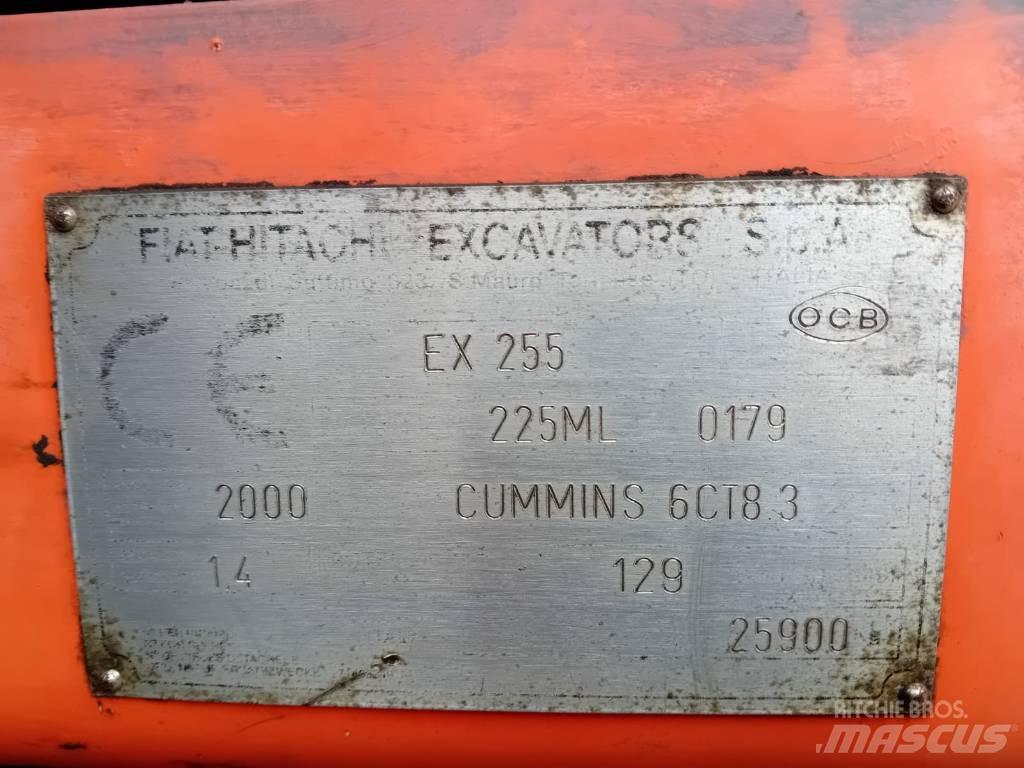 Fiat-Hitachi EX 255 Escavadoras de rastos