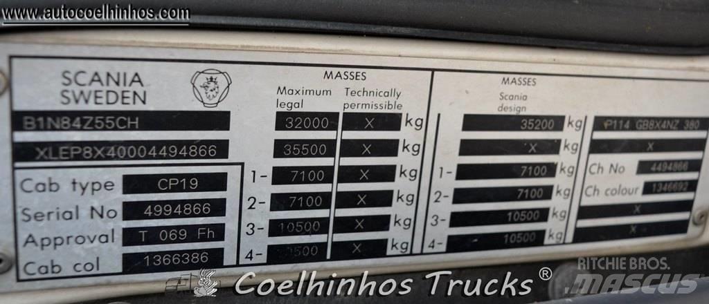 Scania 114 G 380 Camiões agrícolas / grãos