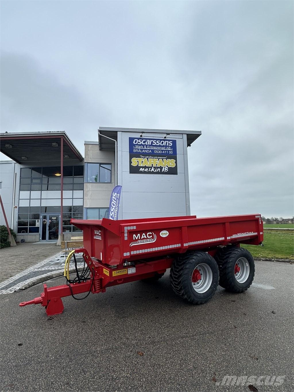 MAC GP12 Reboques Agrícolas basculantes