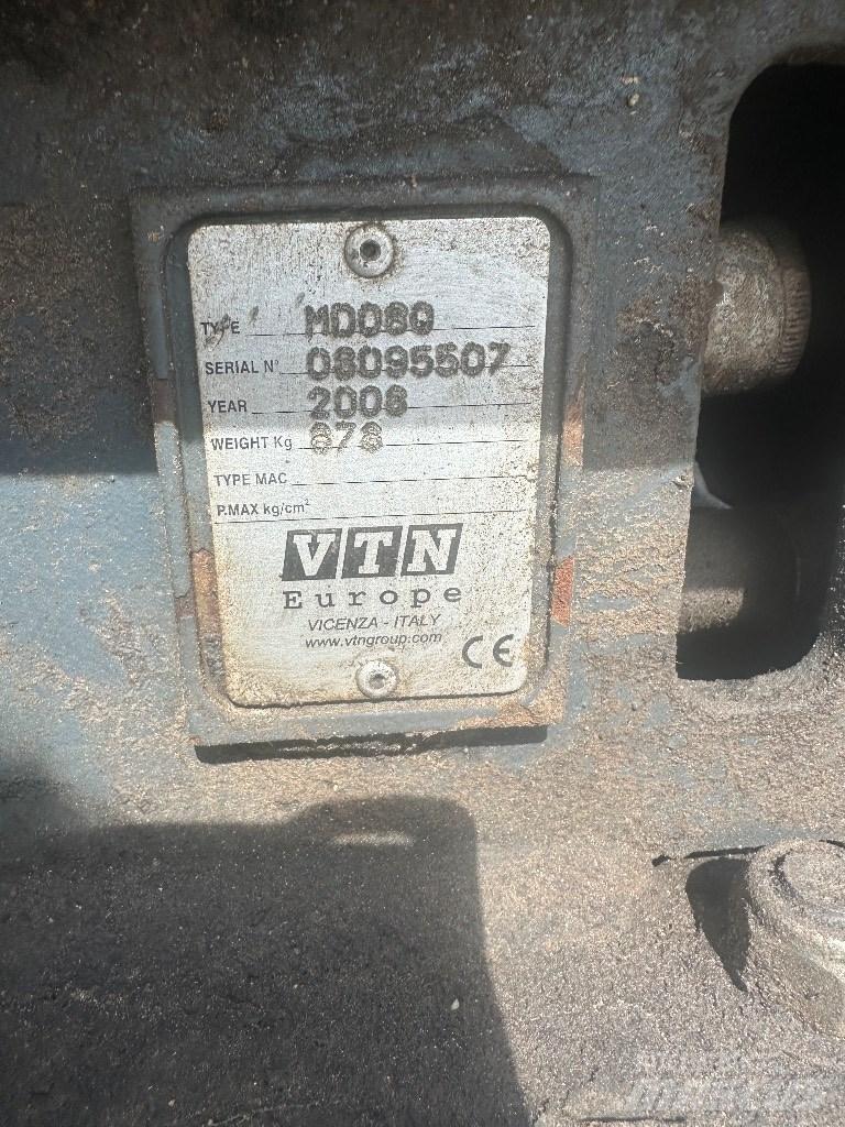 VTN MD080 Escavadoras de rastos