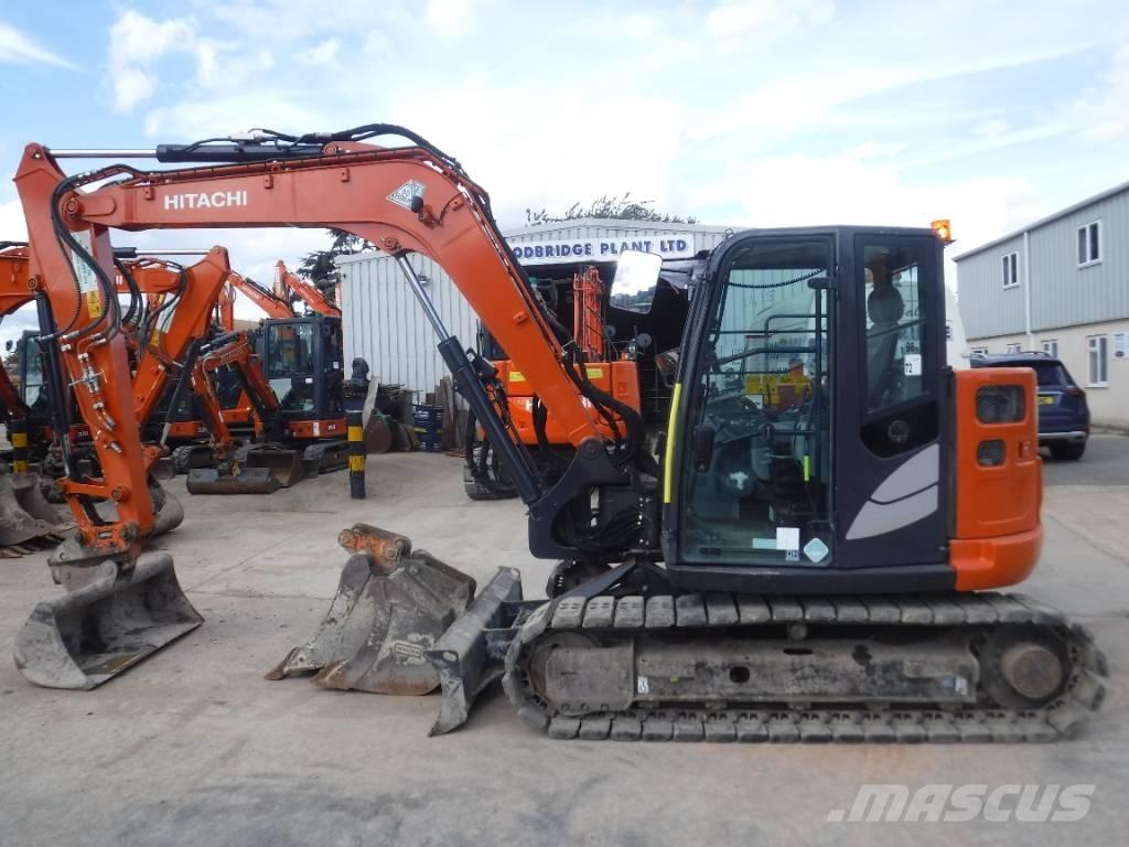 Hitachi ZX 85 US B-6 Escavadoras Midi 7t - 12t