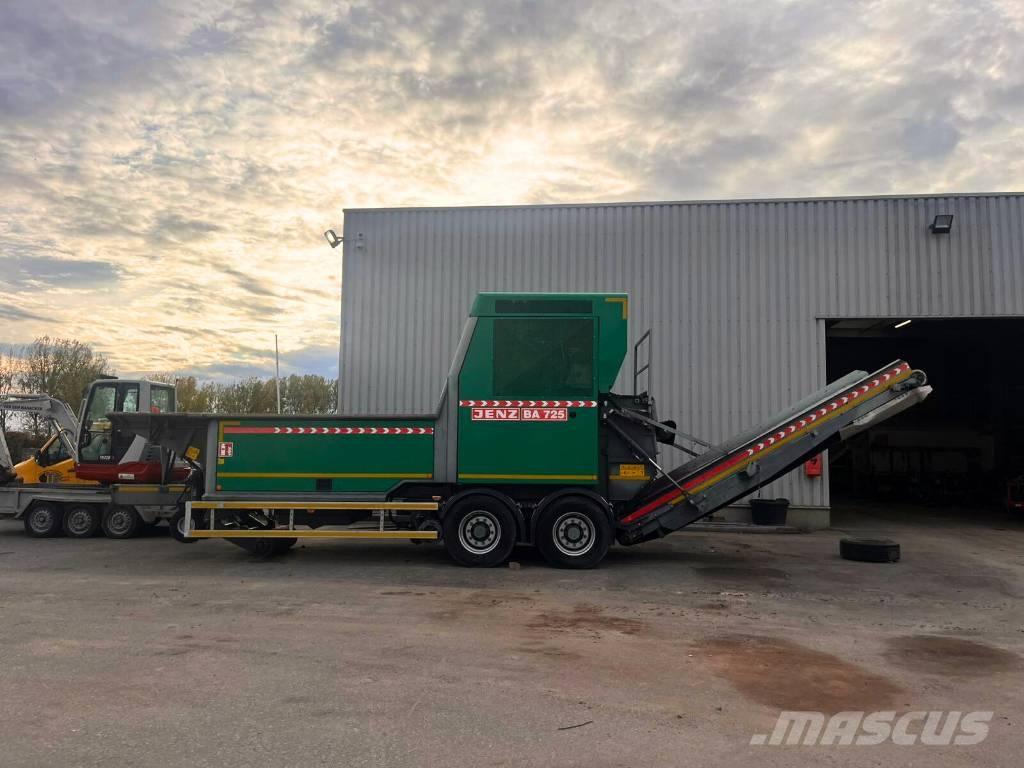 JENZ BA 725DL Estilhaçadoras florestais