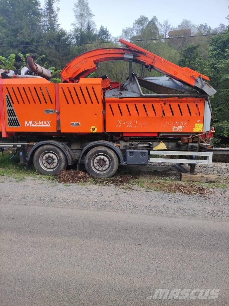 Mus-Max 10XL Estilhaçadoras florestais