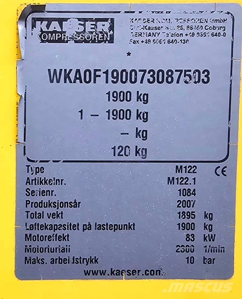 Kaeser M 122 Compressores