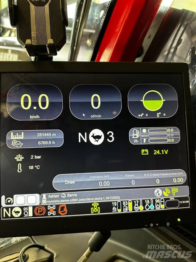 Komatsu 931 XC Processadores florestais