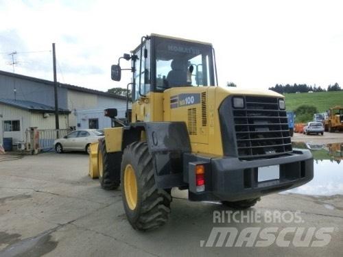 Komatsu WA100-5 Pás carregadoras de rodas