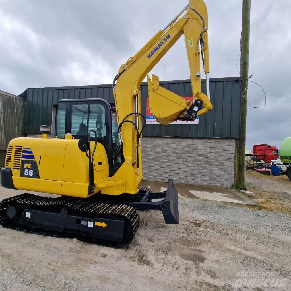 Komatsu PC56-7 Mini Escavadoras <7t