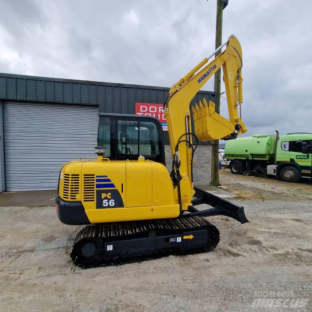 Komatsu PC56-7 Mini Escavadoras <7t