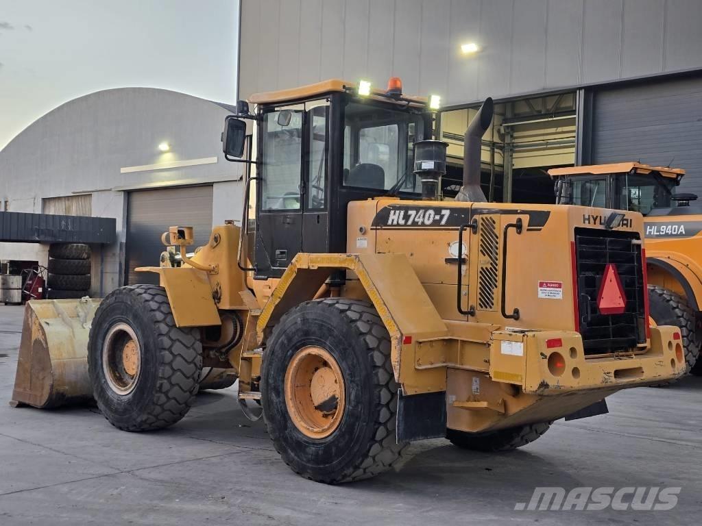 Hyundai 740-7 Pás carregadoras de rodas